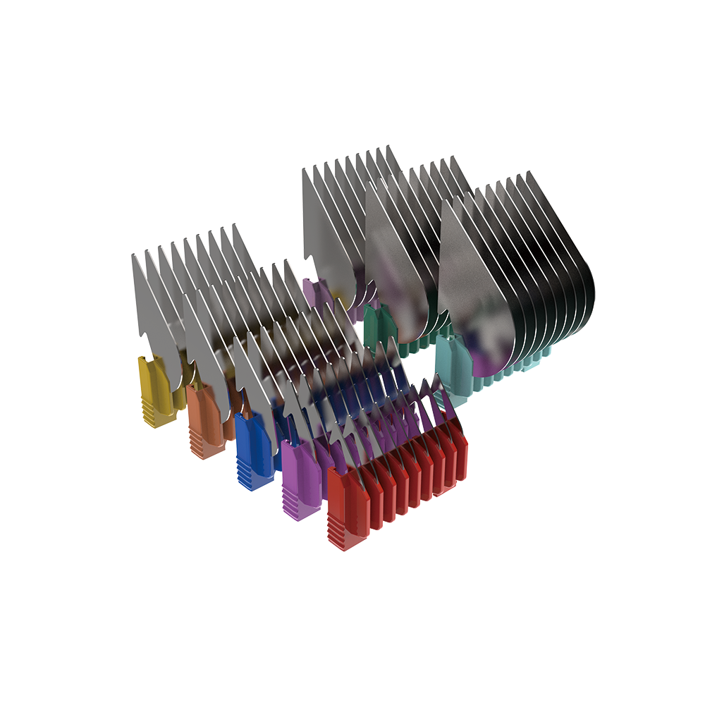5-in-1 blade Stainless Steel Attachment Comb Kit - Image 4 | Pure Spaw