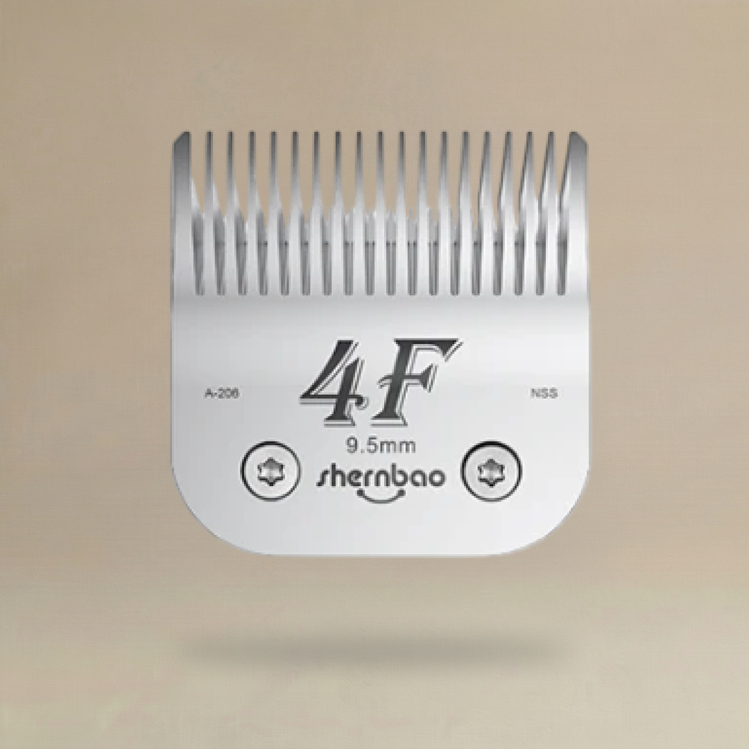 A5 Ceramic Blade #4F – Plush Long Finish Cut (9.5mm) - Professional Pet Grooming Product | Pure Spaw