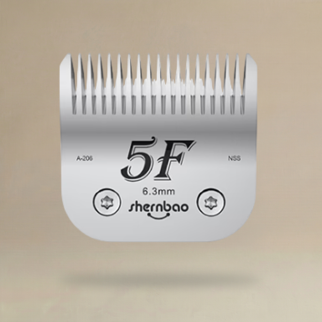 A5 Ceramic Blade #5F – Smooth Finish Medium Cut (6.3mm) - Professional Pet Grooming Product | Pure Spaw