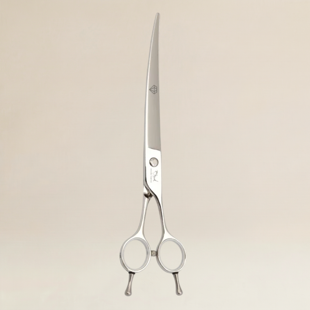 Diamond Edition – 8.5" Curved Shear - Professional Pet Grooming Product | Pure Spaw