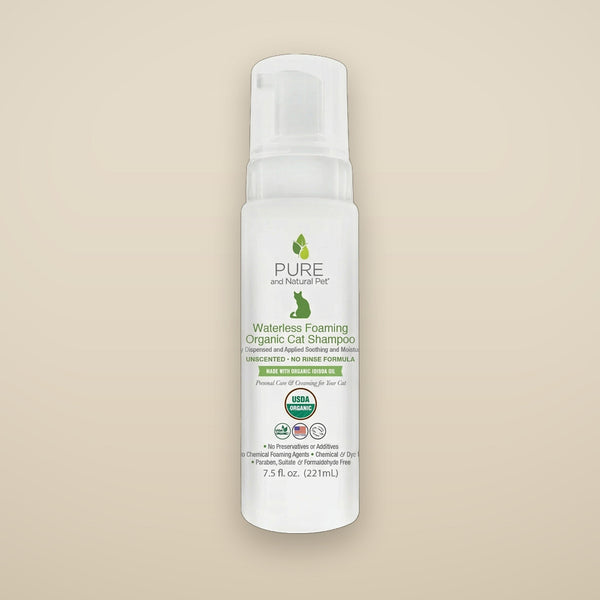Organic Waterless Foaming Cat Shampoo