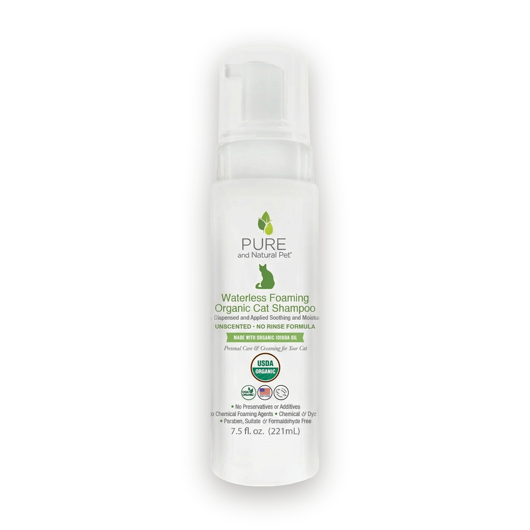 Organic Waterless Foaming Cat Shampoo