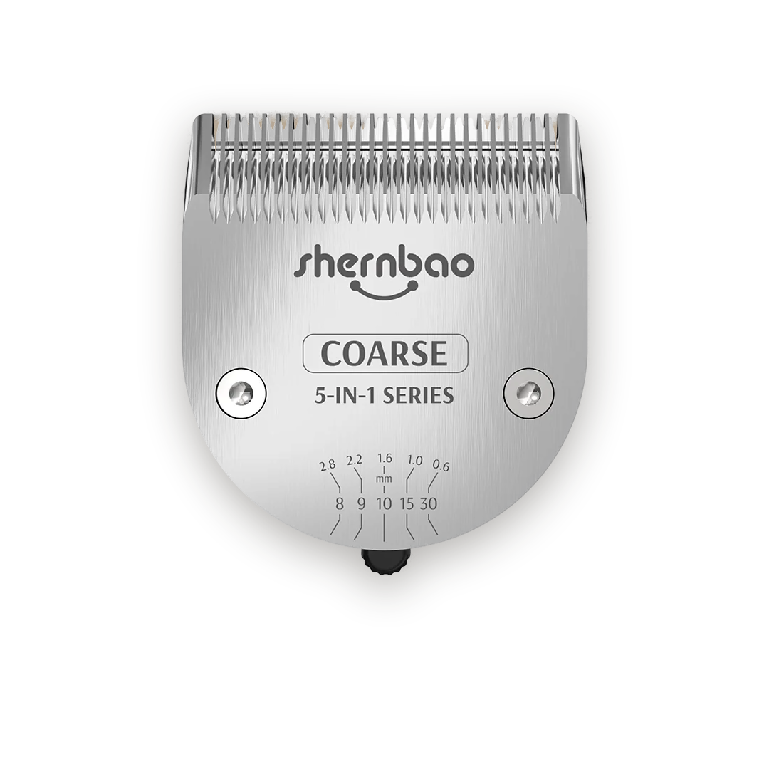 5-in-1 style blade, course