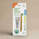 Organic Dental Solutions® CanineTooth Gel with Eco-Friendly Bamboo Toothbrush - SMALL - Professional Pet Grooming Product | Pure Spaw