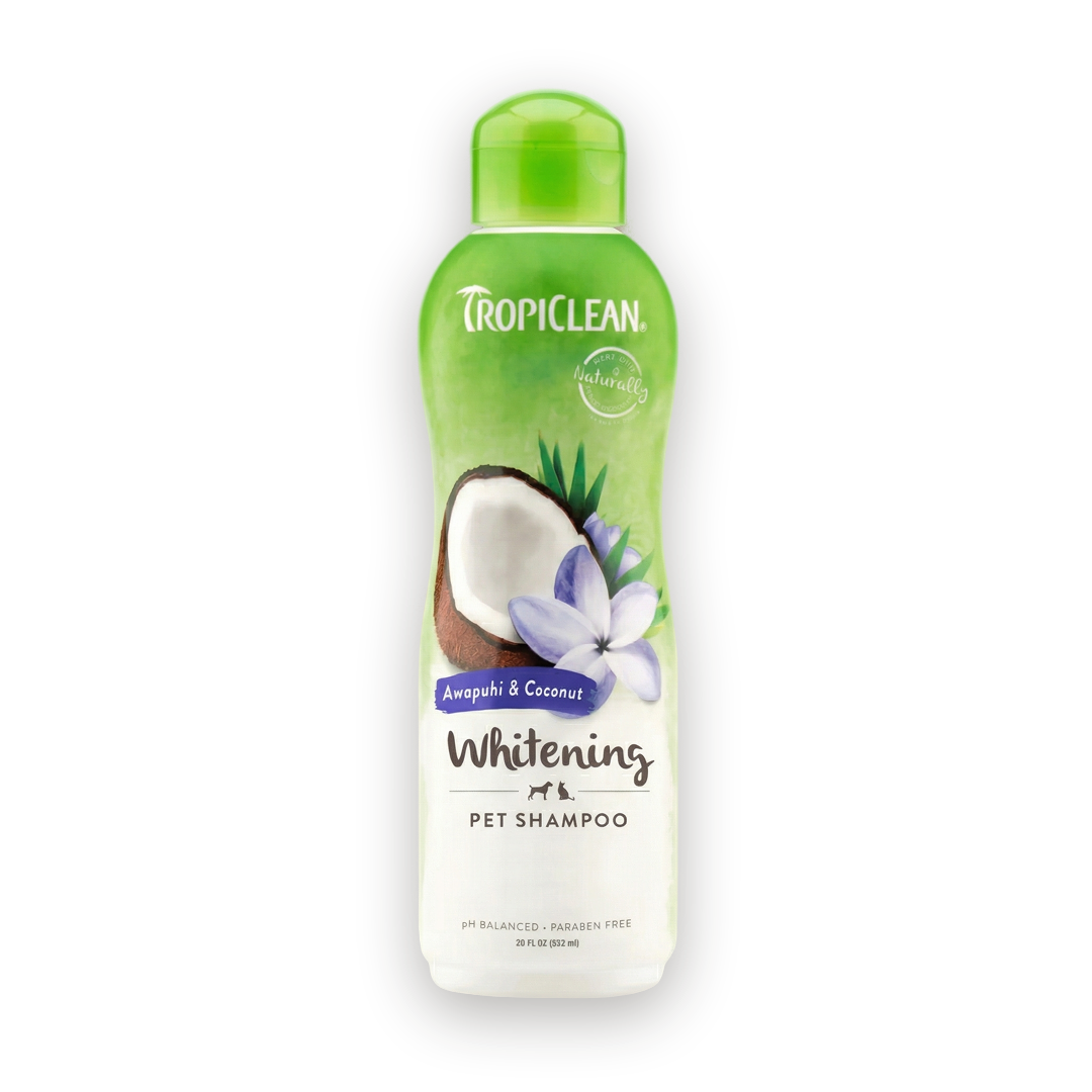 TropiClean Awapuhi Coconut Whitening Dog Shampoo